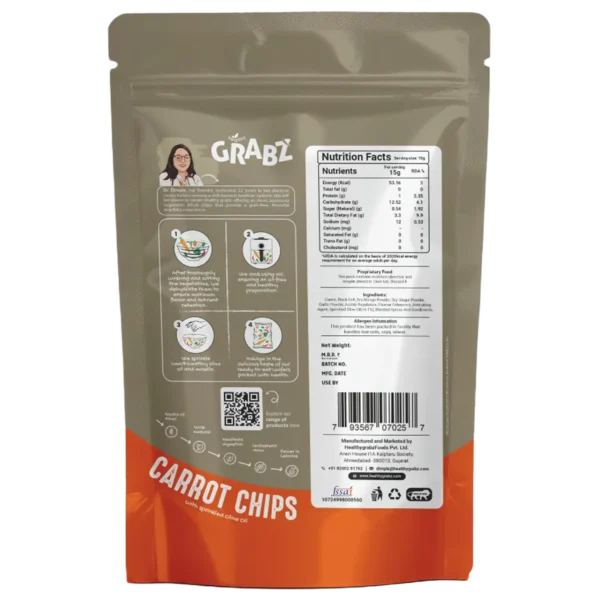 Grabz Carrot Chips - Image 2