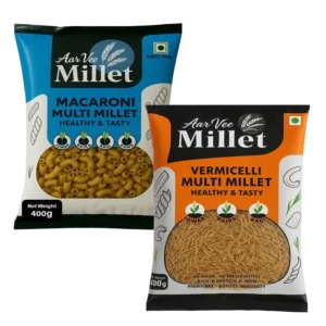 Aarvee Millet Macroni & Vermicelli Multi Millet (Pack of 2)