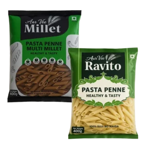 Arvee Millet & Ravito Pasta Penne (Pack of 2)