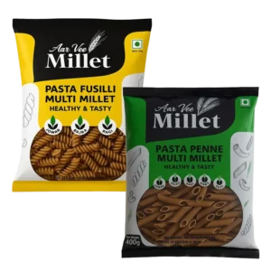 Arvee Millet Pasta Fusilli & Penne (Pack of 2)