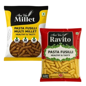 Arvee Millet & Ravito Pasta Fusilli (Pack of 2)