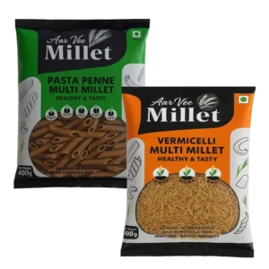 Arvee Millet Pasta Penne & Vermicelli (Pack of 2)