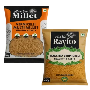 Arvee Millet & Ravito Roasted Vermicelli (Pack of 2)