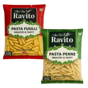 Arvee Ravito Pasta Fusilli & Penne (Pack of 2)