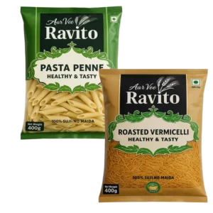 Arvee Ravito Pasta Penne & Roasted Vermicelli (Pack of 2)